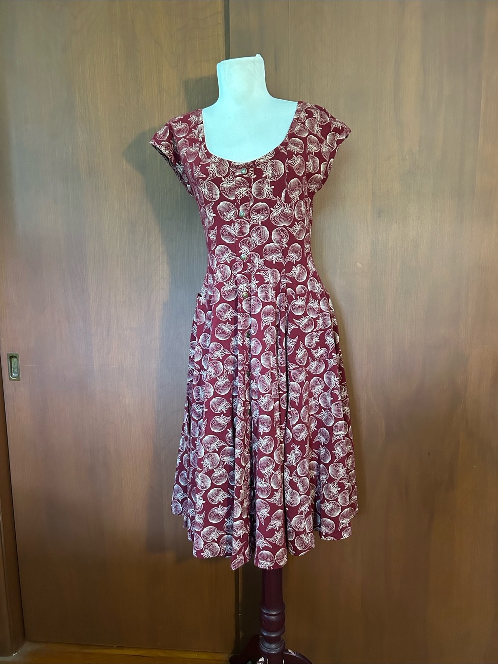 Effie’s Heart Apple Print Dress